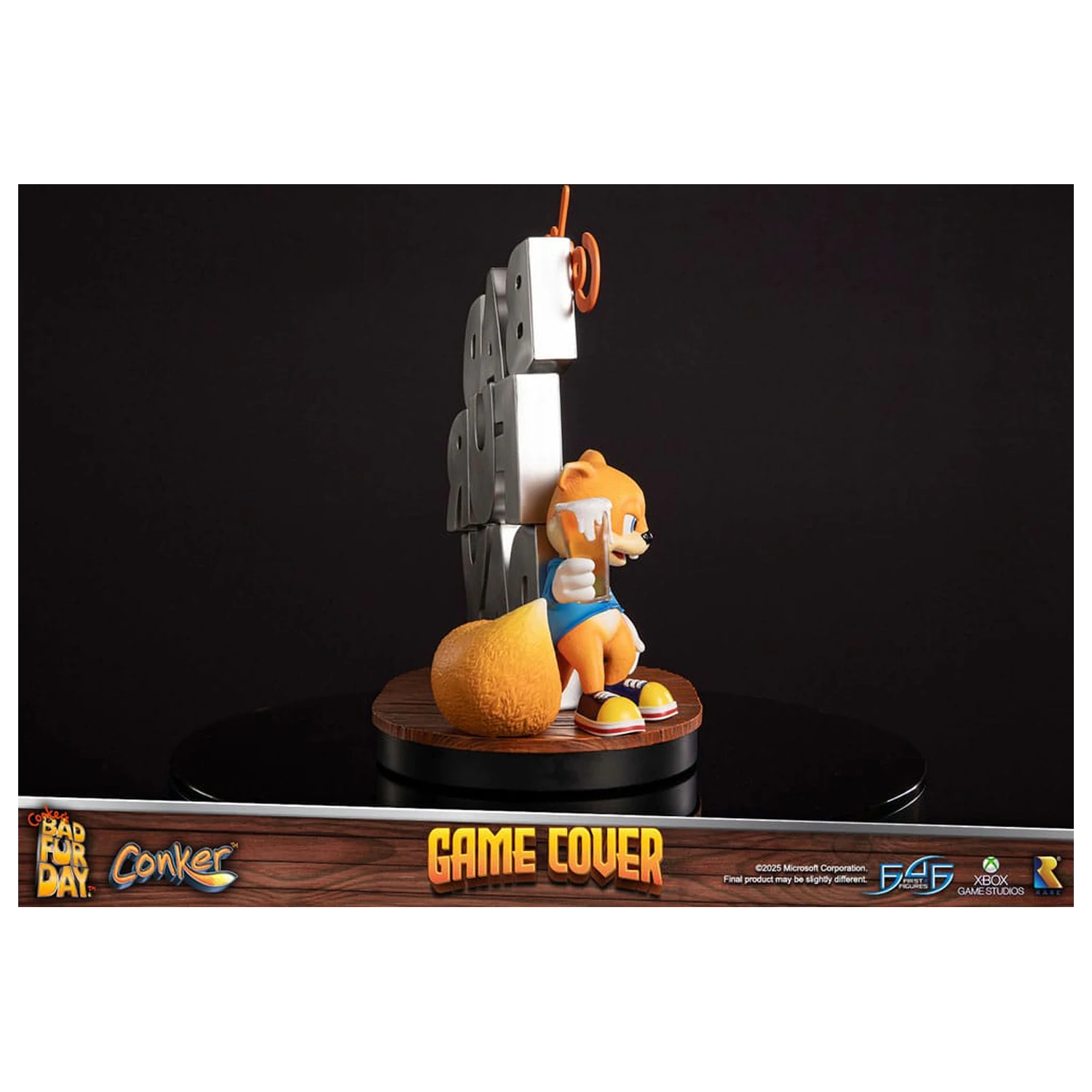 Conker´s Bad Fur Day kip Game Cover Exclusive Edition 45 cm fotografija izdelka