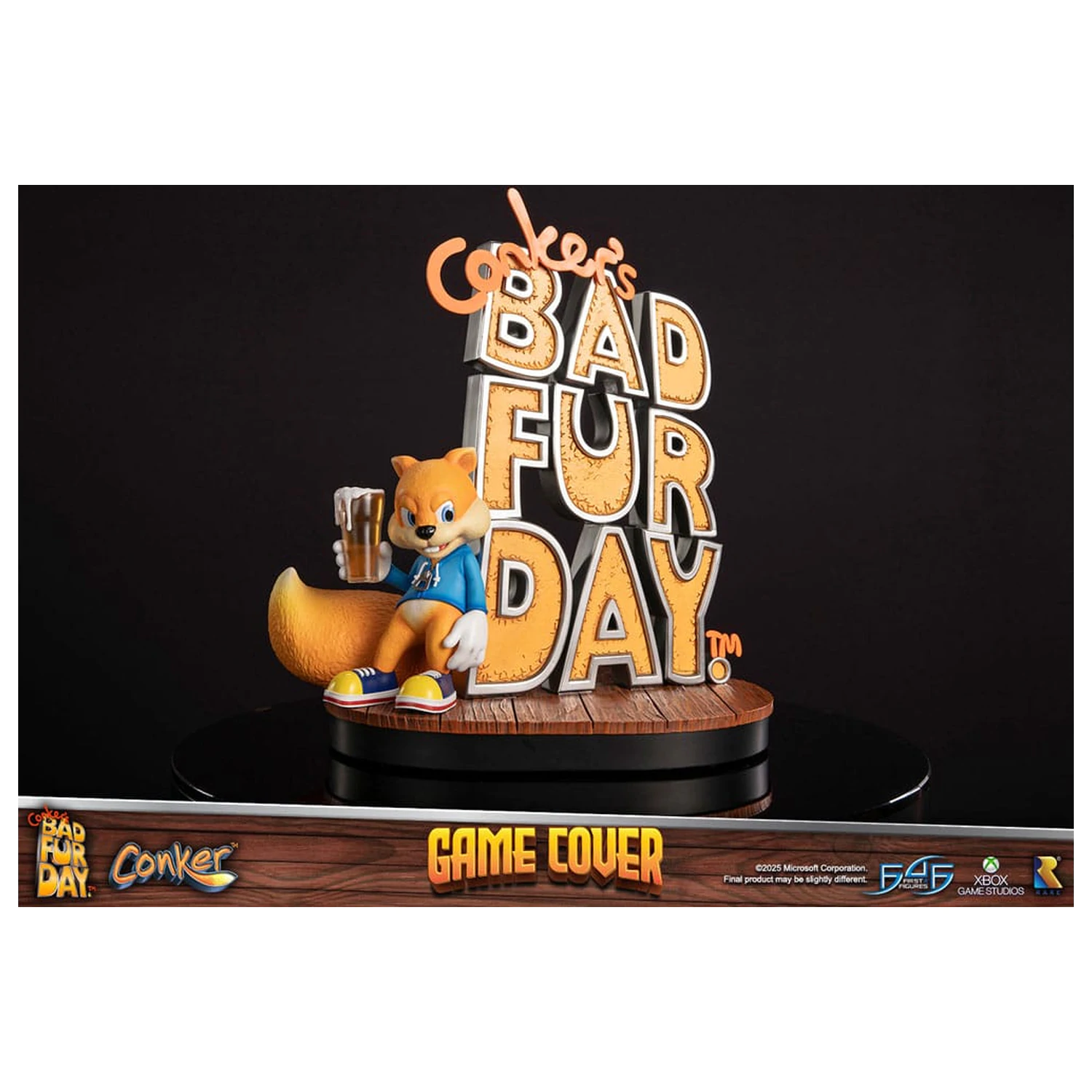 Conker´s Bad Fur Day kip Game Cover Exclusive Edition 45 cm fotografija izdelka