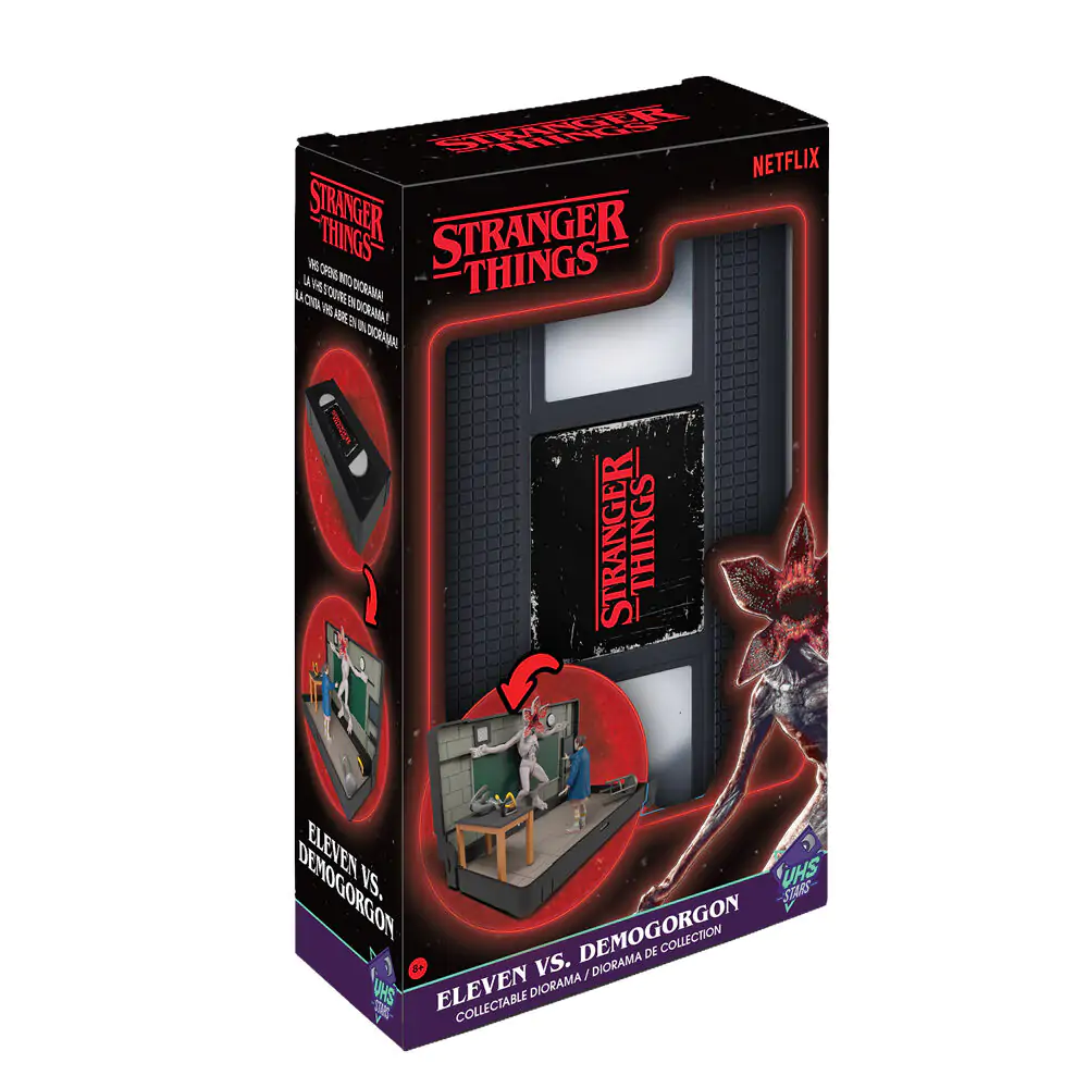 Console Heroes Stranger Things VHS diorama fotografija izdelka