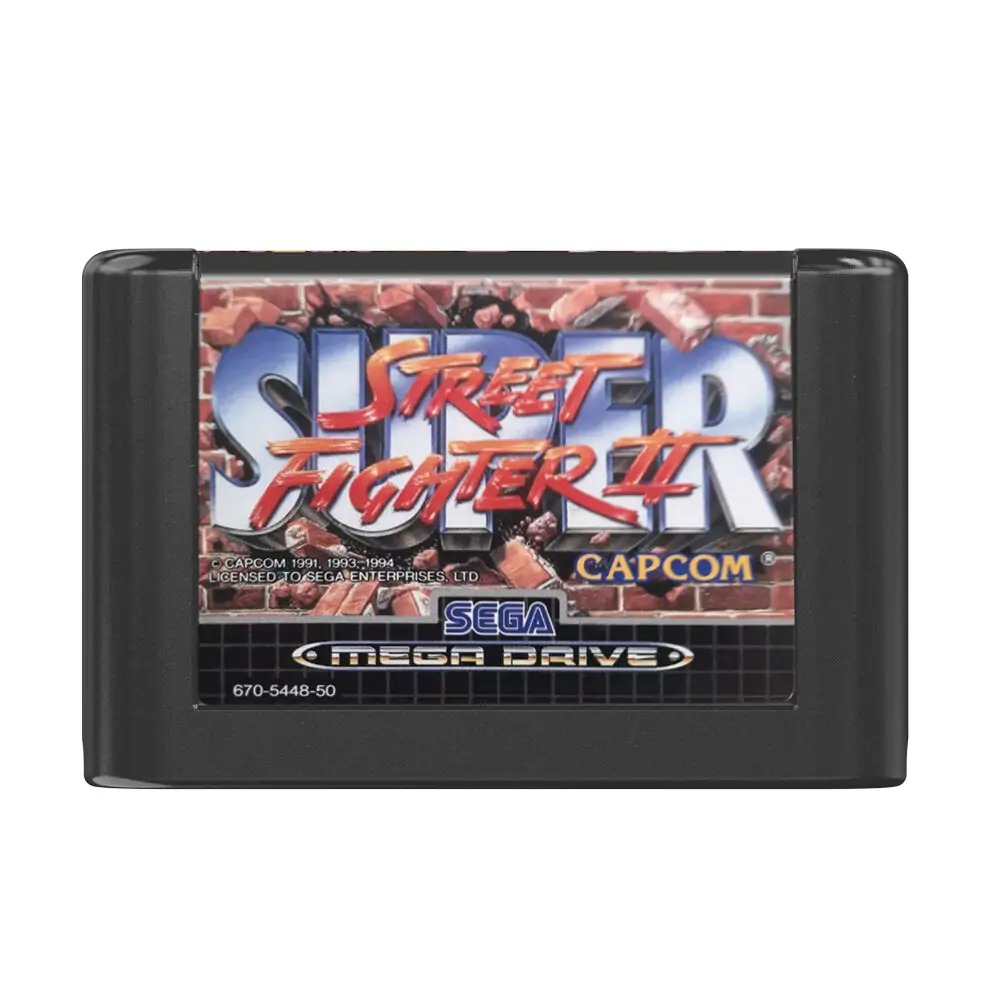 Console Heroes Street Fighter Mega Drive diorama fotografija izdelka
