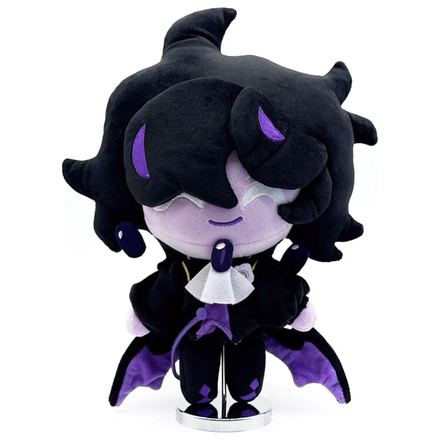 CookieRun: Kingdom plišasta figura Black Sapphire Cookie 22 cm fotografija izdelka