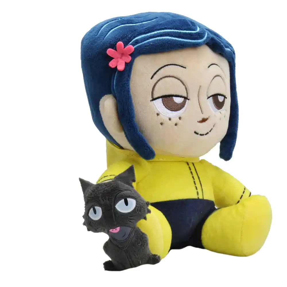Coraline Phunny plišasta figura Coraline and the Cat 20 cm fotografija izdelka