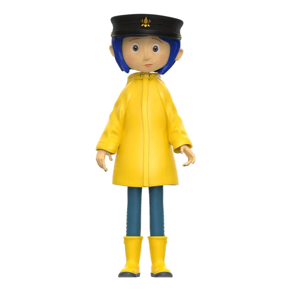 Coraline Supersize Vinyl akcijska figura Coraline s klobukom (gumbi namesto oči) 40 cm fotografija izdelka