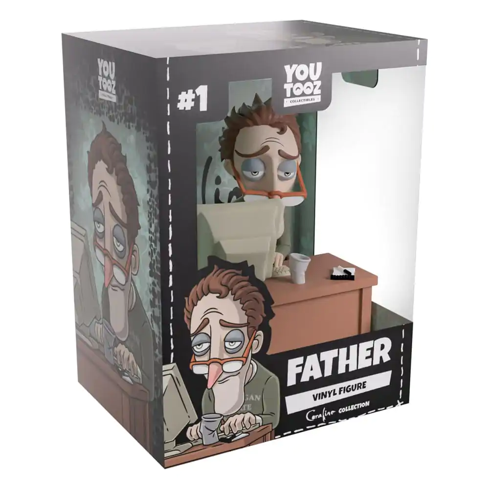 Coraline vinilna figura Father 12 cm fotografija izdelka