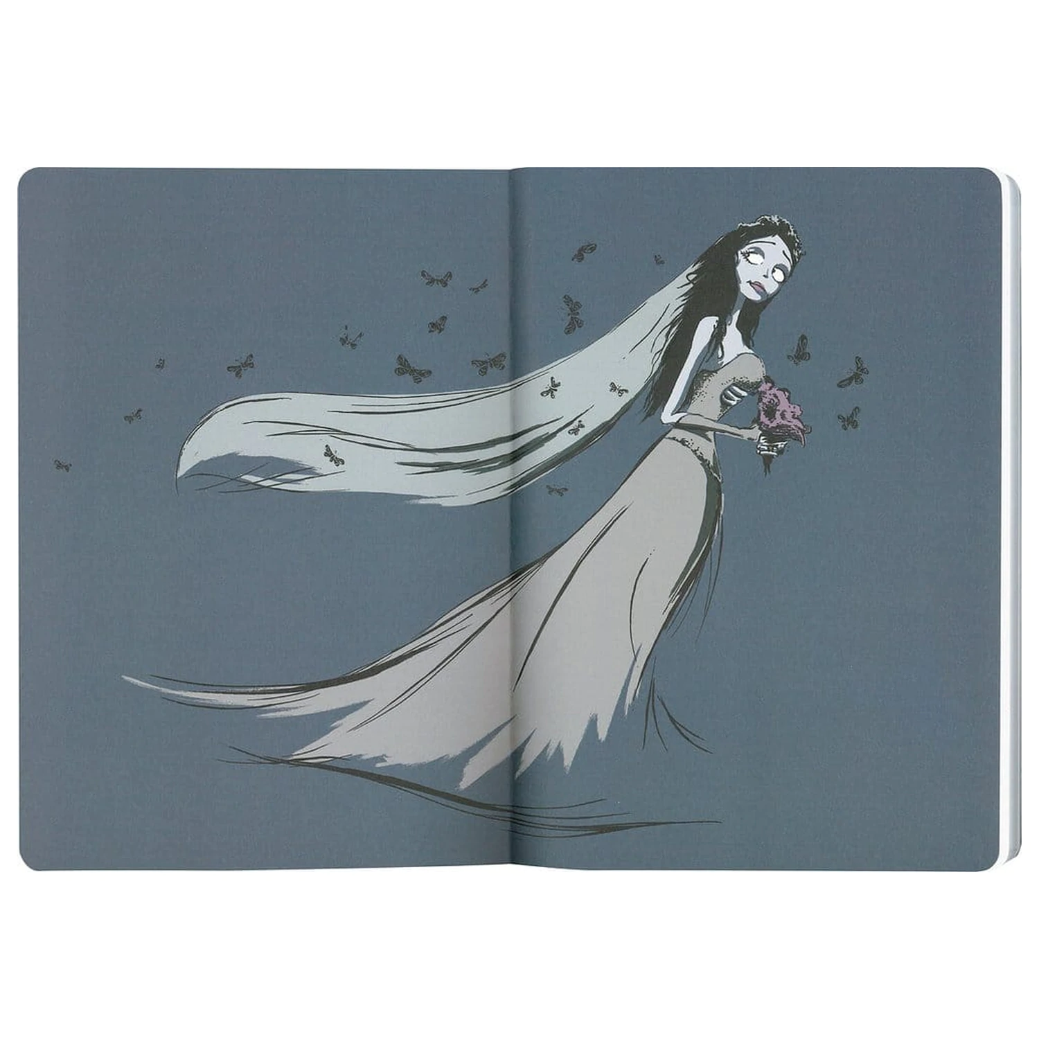 Corpse Bride zvezek z mehkimi platnicami Emily 21 cm fotografija izdelka