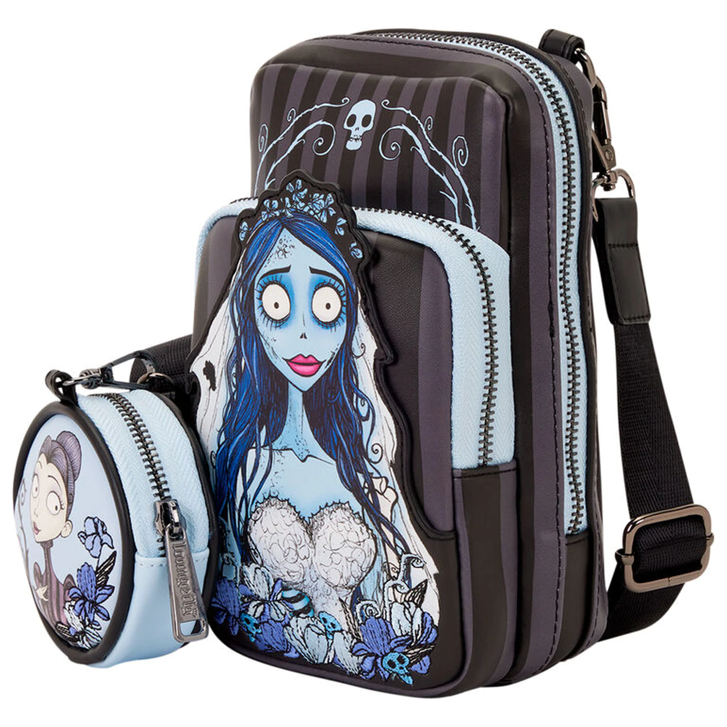 Loungefly Corpse Bride torba za čez ramo + denarnica fotografija izdelka