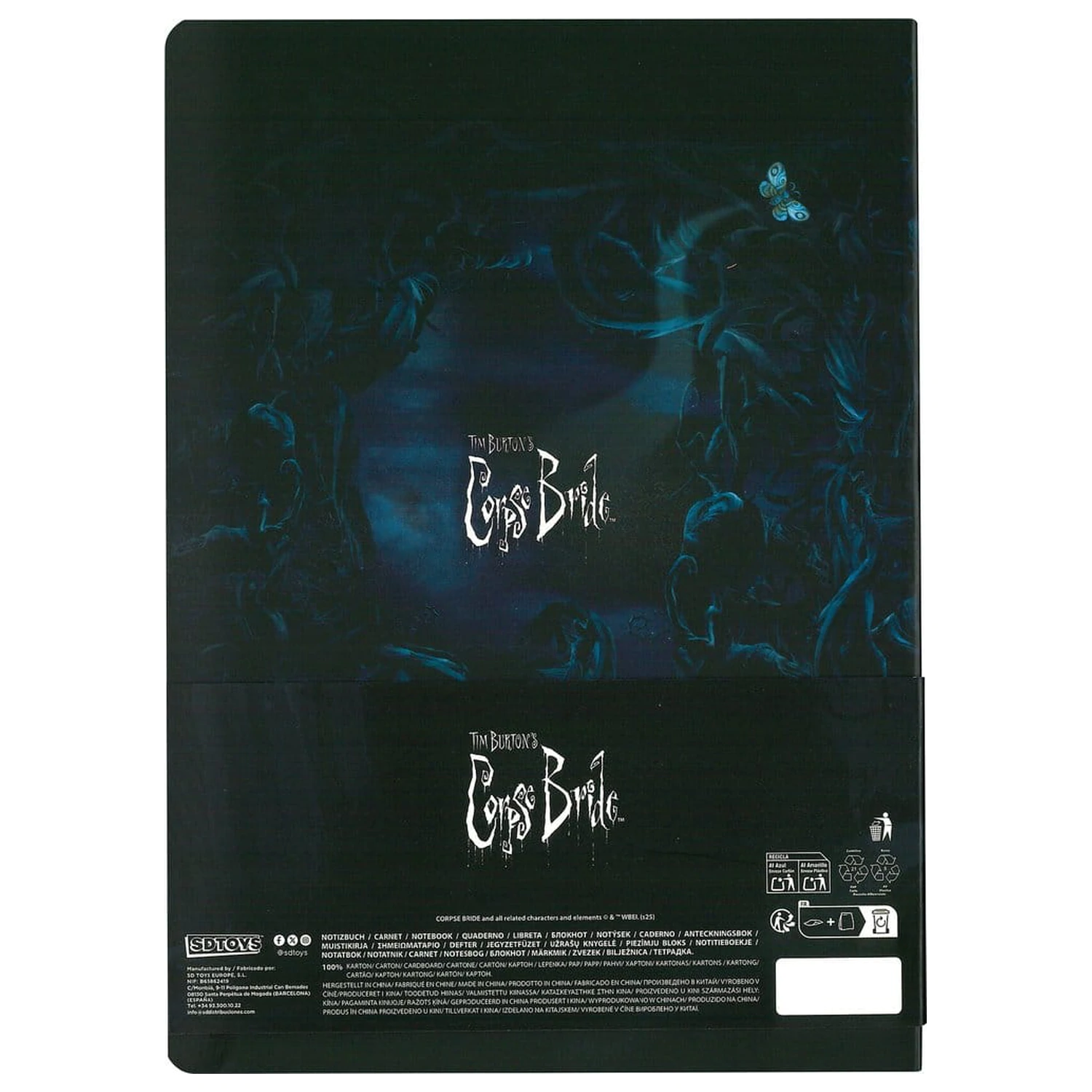 Corpse Bride Zvezek z mehko vezavo Movie Poster 21 cm fotografija izdelka