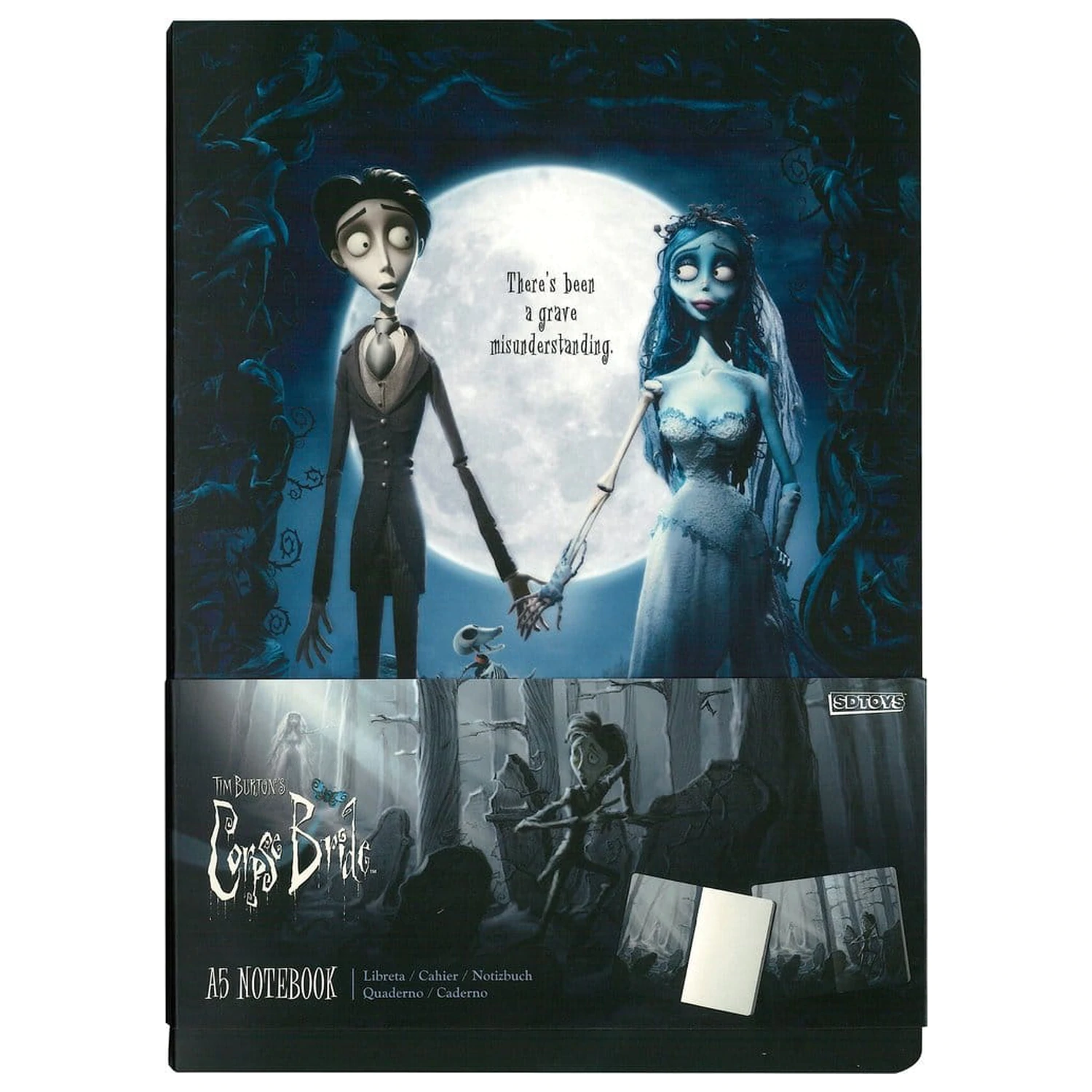 Corpse Bride Zvezek z mehko vezavo Movie Poster 21 cm fotografija izdelka