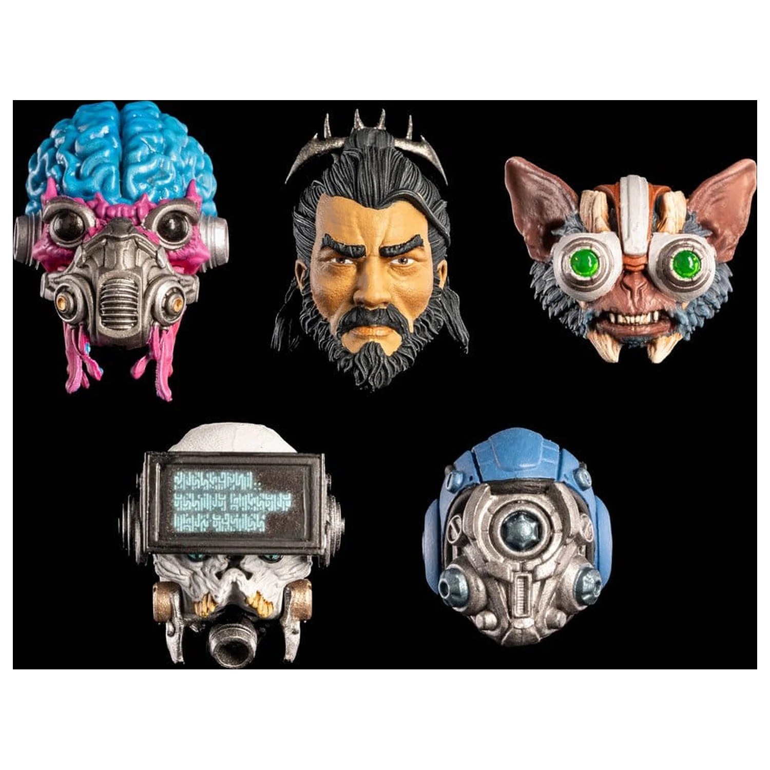 Cosmic Legions Figurica, paket glave z dodatki fotografija izdelka