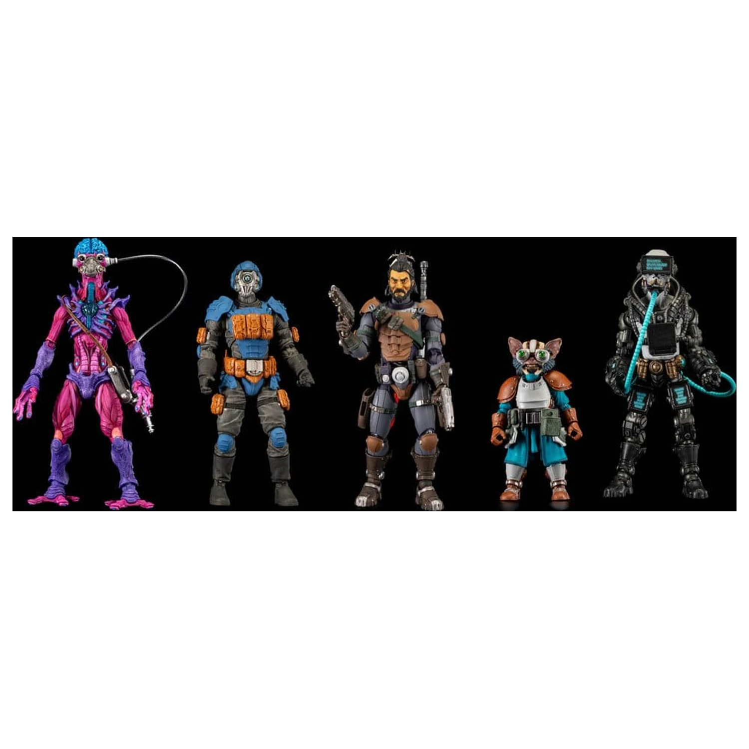 Cosmic Legions Figurica, paket glave z dodatki fotografija izdelka