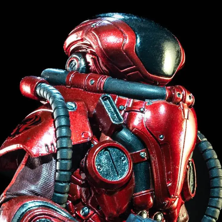 Cosmic Legions: Outpost Zaxxius Akcijska figura T.U.5.C.C. Pilot 15 cm fotografija izdelka