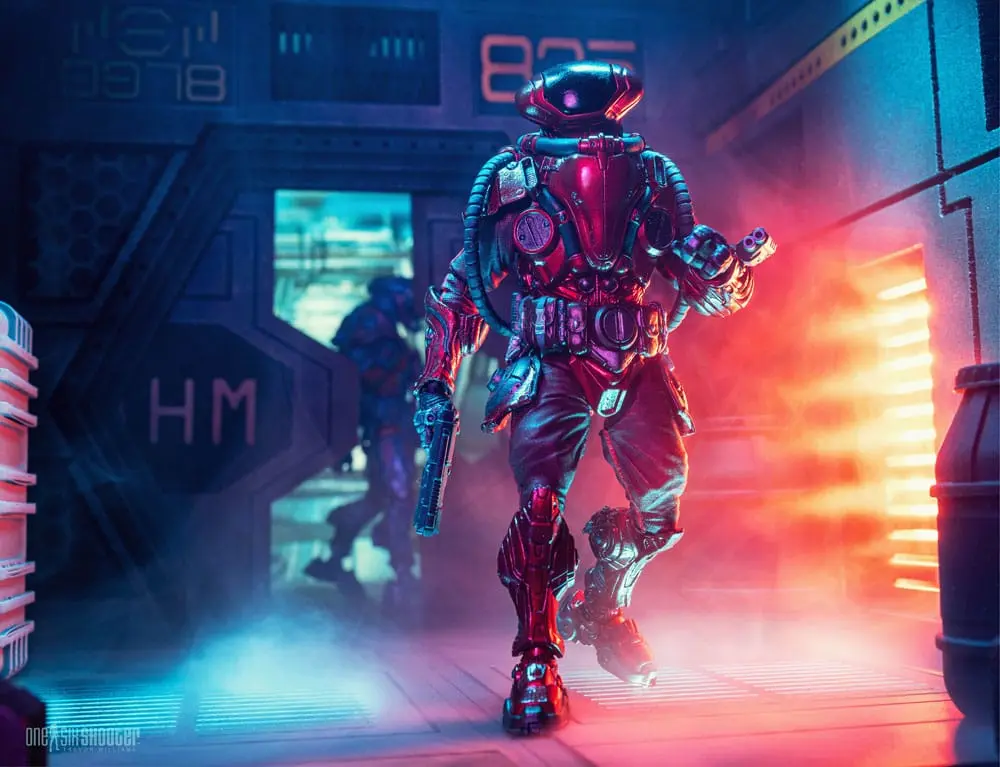 Cosmic Legions: Outpost Zaxxius Akcijska figura T.U.5.C.C. Pilot 15 cm fotografija izdelka