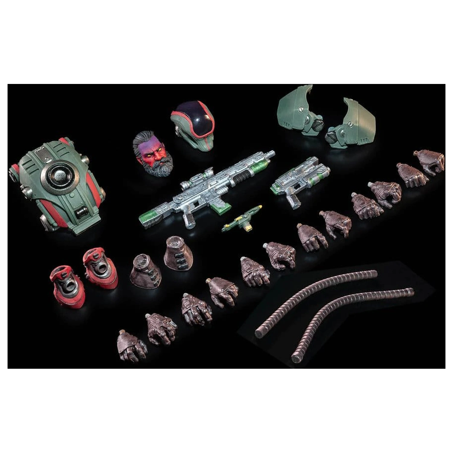 Cosmic Legions akcijska figura T.U.5.C.C. Experiment AA-20 fotografija izdelka