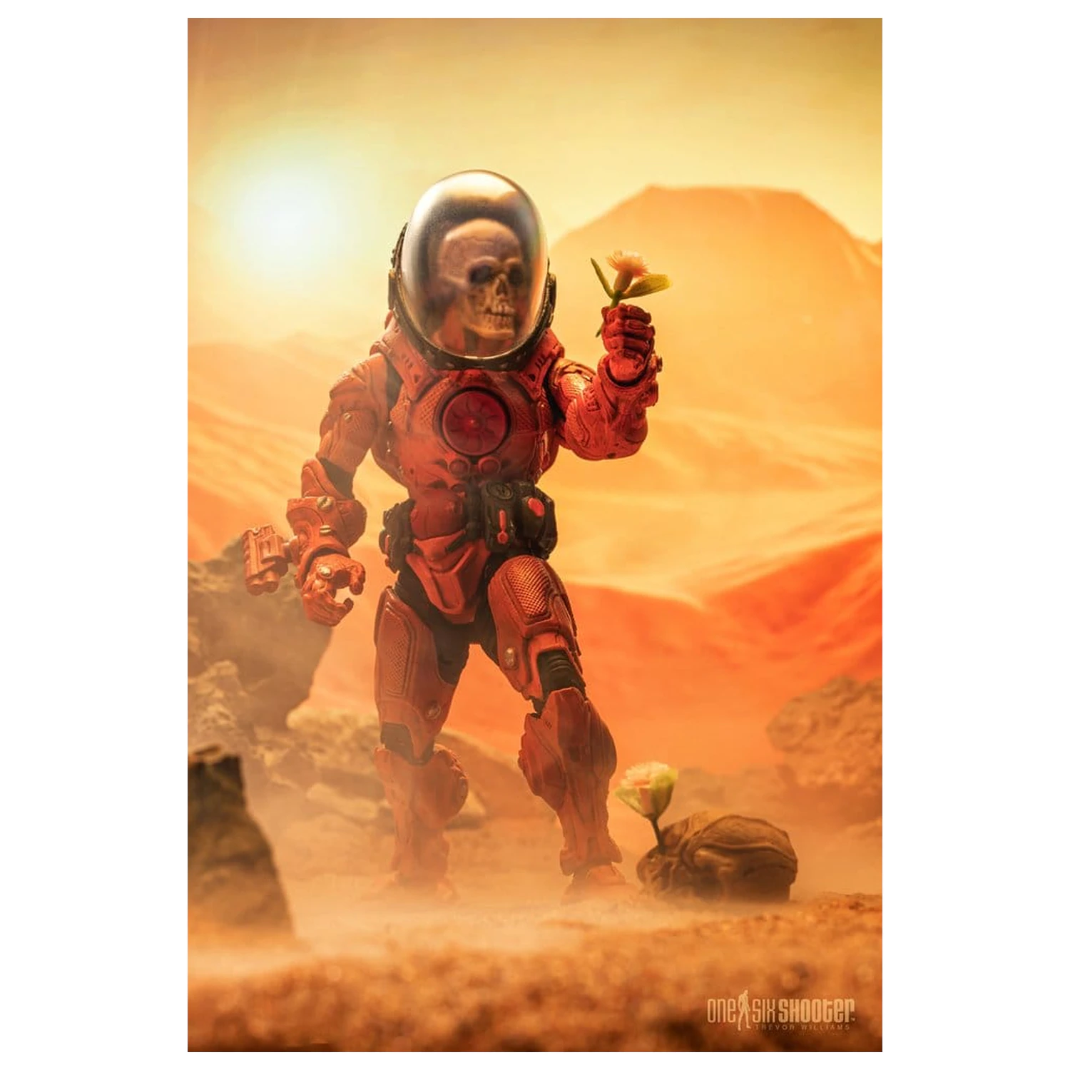 Cosmic Legions Action Figure Wal-torr the Mad akcijska figura fotografija izdelka