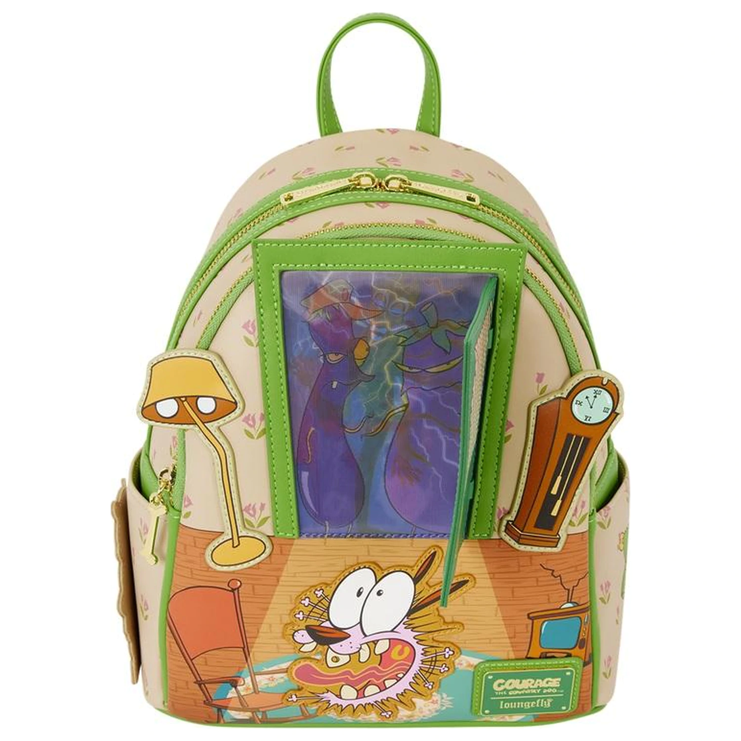 Courage the Cowardly Dog Mini nahrbtnik Loungefly fotografija izdelka