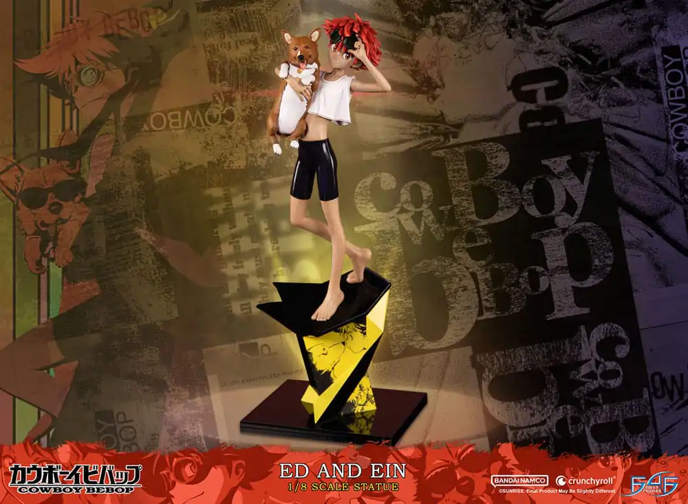 Cowboy Bebop Kip 1/8 Ed & Ein 28 cm fotografija izdelka