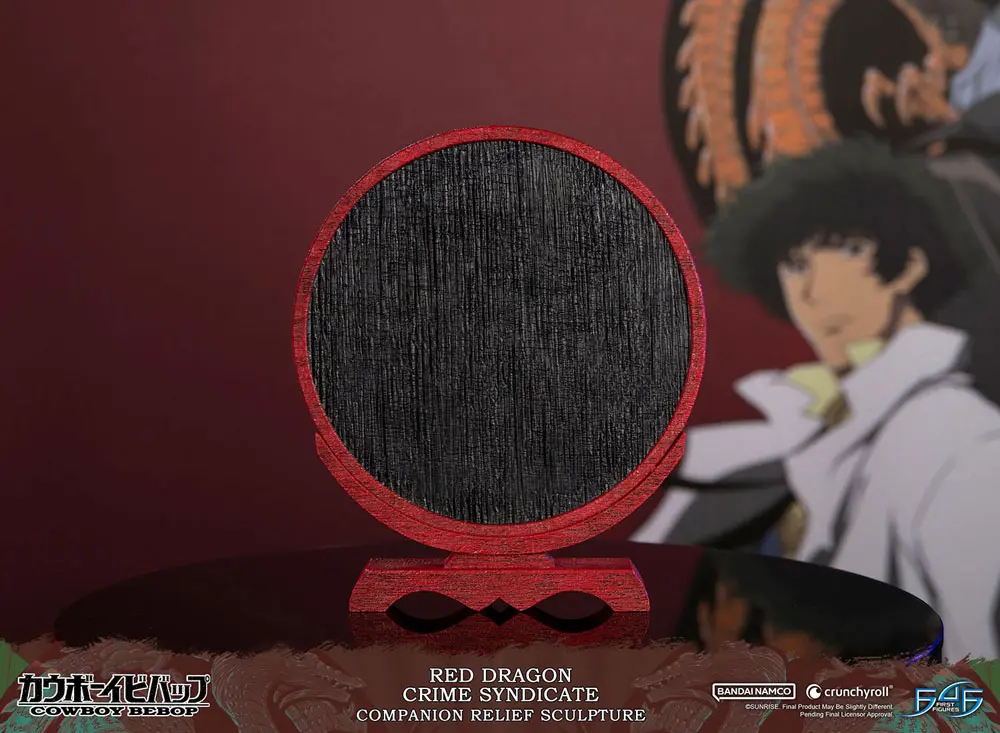 Cowboy Bebop skulptura Red Dragon Crime Syndicate spremljevalni relief 35 cm fotografija izdelka
