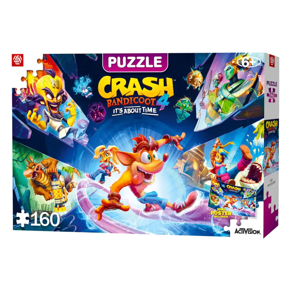 Crash Bandicoot 4 Kids Puzzle It's About Time (160 kosov) fotografija izdelka