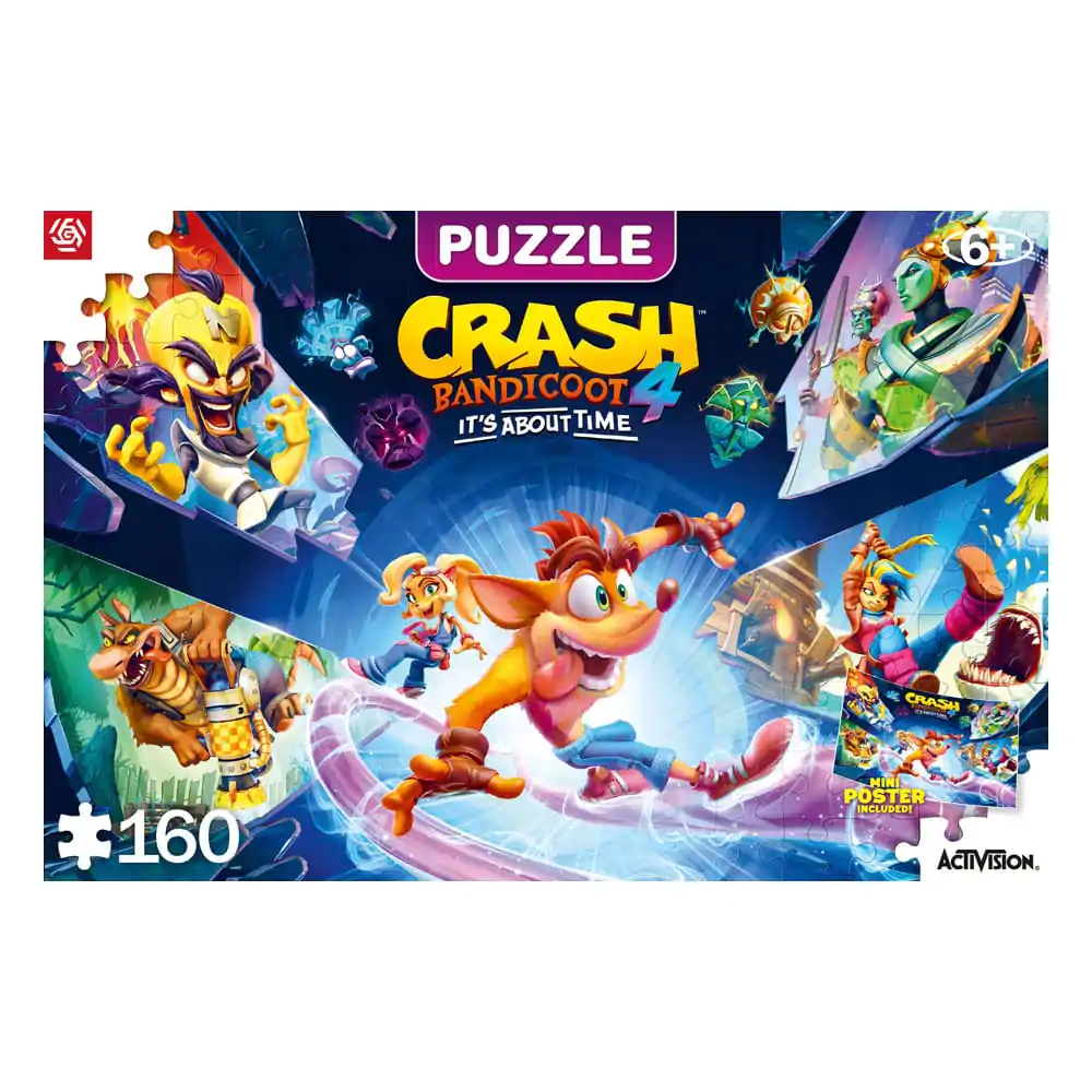 Crash Bandicoot 4 Kids Puzzle It's About Time (160 kosov) fotografija izdelka