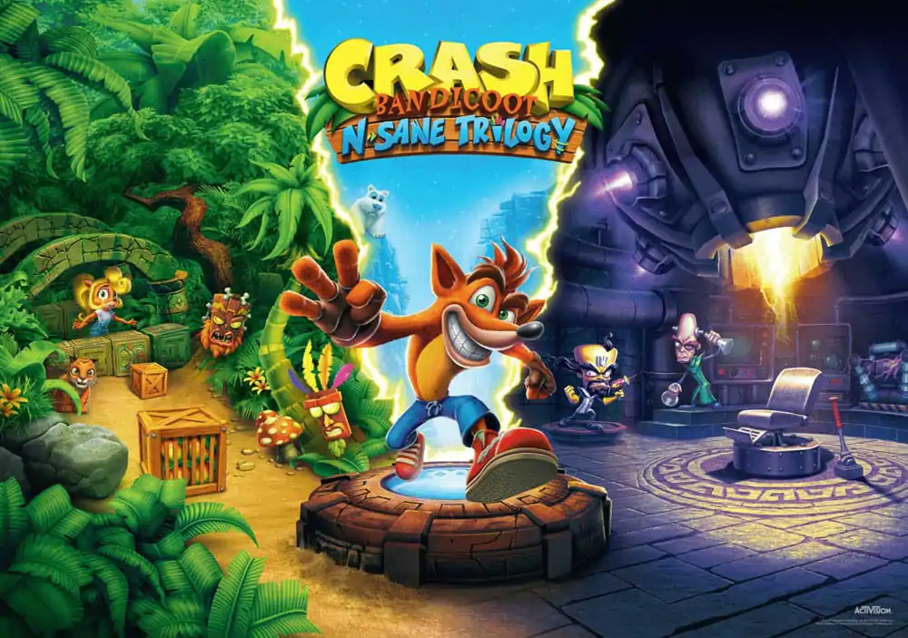 Crash Bandicoot N Sane Triology Puzzle (1000 kosov) fotografija izdelka