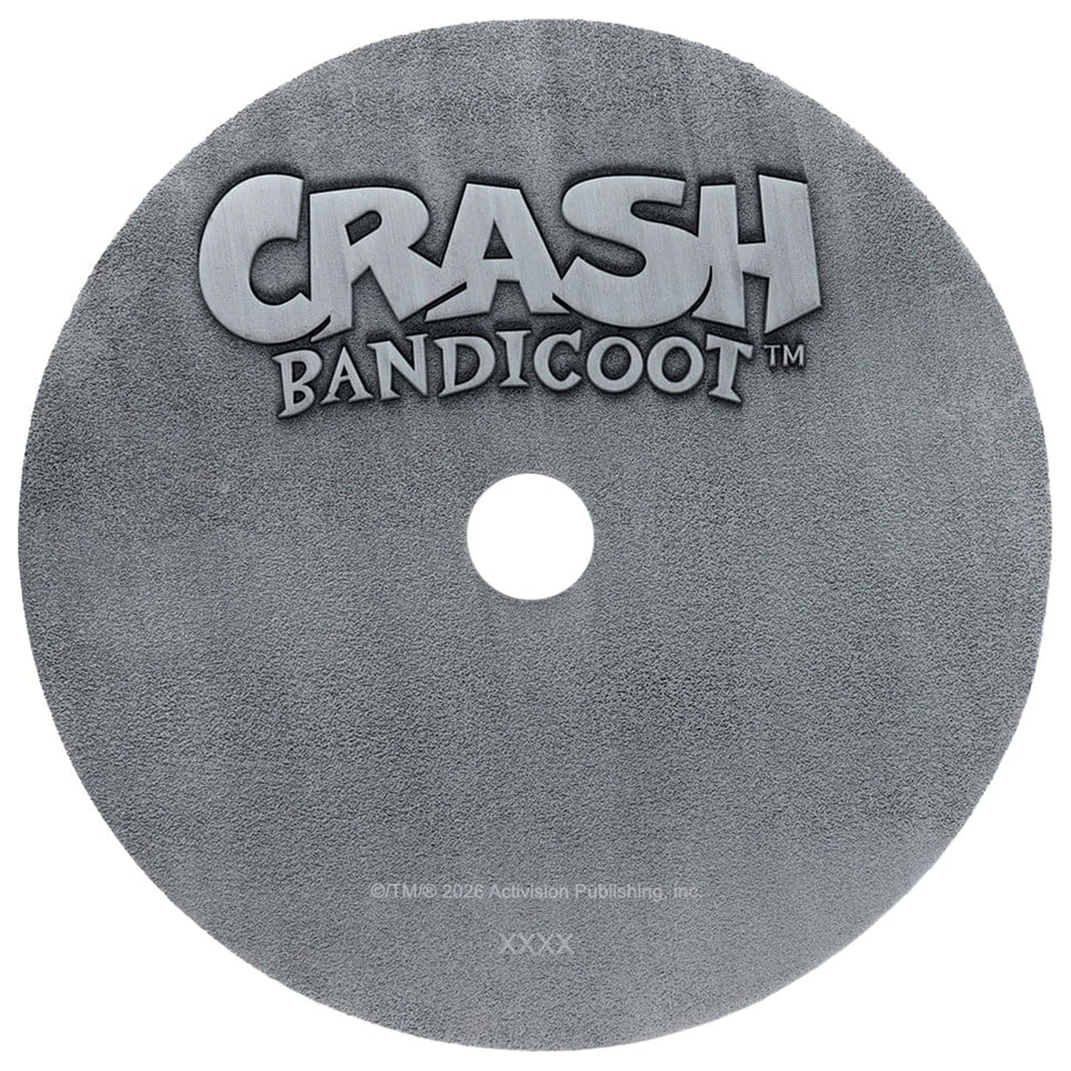 Crash Bandicoot Replika Kovinski CD-ROM Zbirateljski Izdelek Omejena Izdaja 11 cm fotografija izdelka