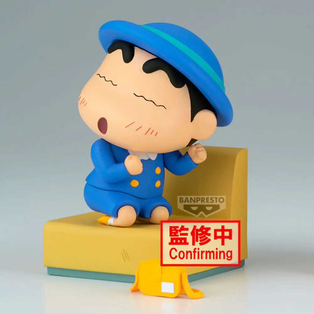 Crayon Shinchan Nakayoshi Memories Let's Go To Kindergarten Shinnosuke figura 10cm fotografija izdelka