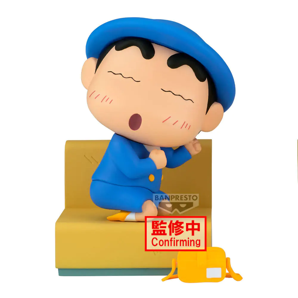Crayon Shinchan Nakayoshi Memories Let's Go To Kindergarten Shinnosuke figura 10cm fotografija izdelka