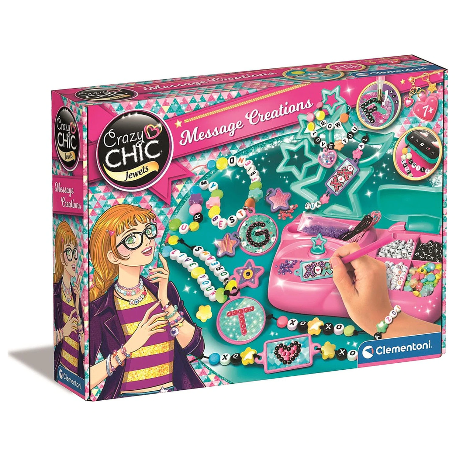 Crazy Chic Komplet za izdelovanje sporočilnih nakitov Creative Set fotografija izdelka