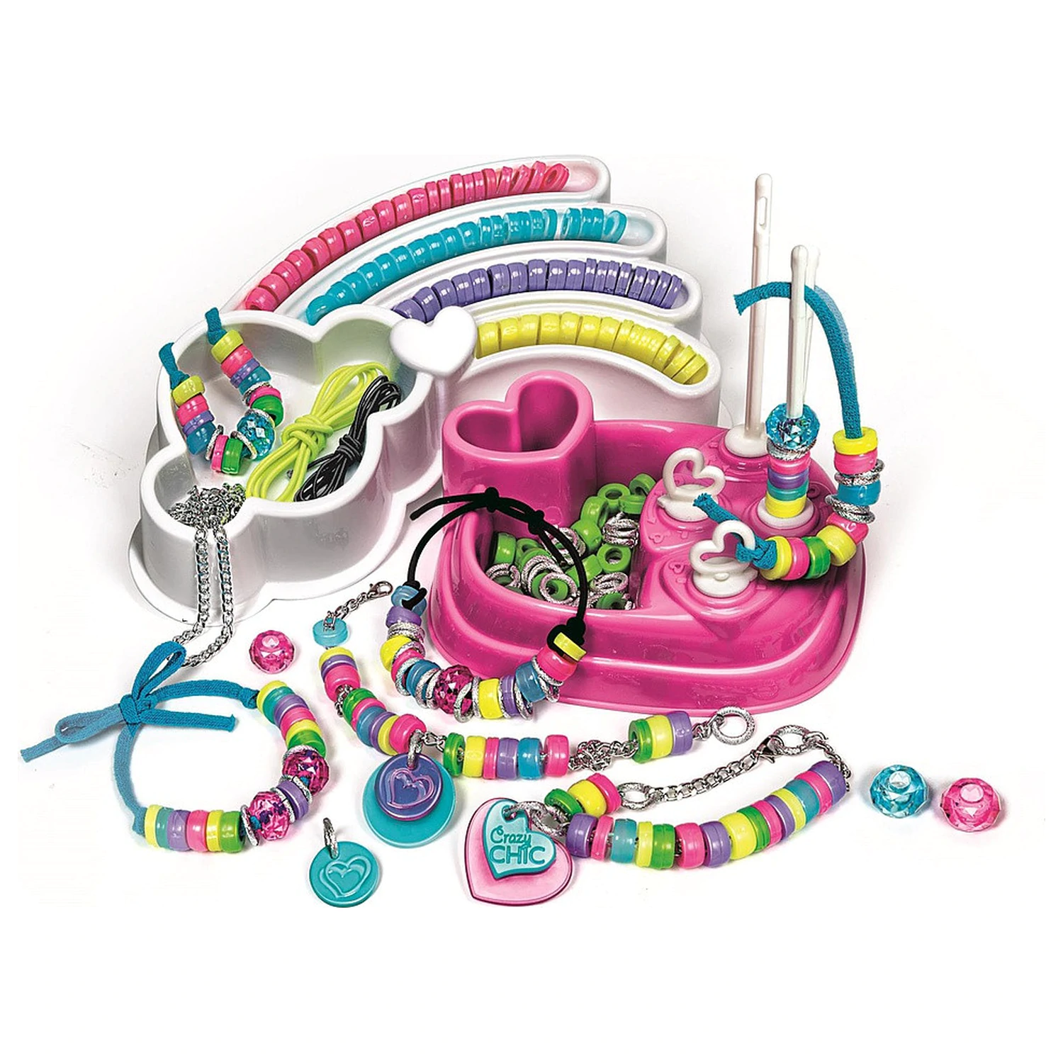Crazy Chic Rainbow Bracelet Maker Ustvarjalni set fotografija izdelka