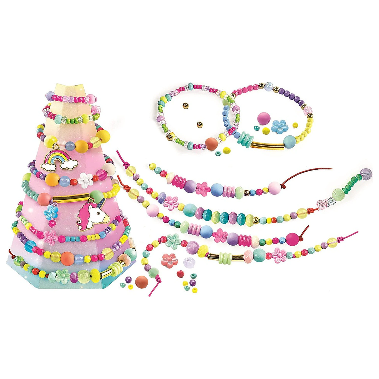 Crazy Chic Unicorn set za ustvarjanje zapestnic fotografija izdelka