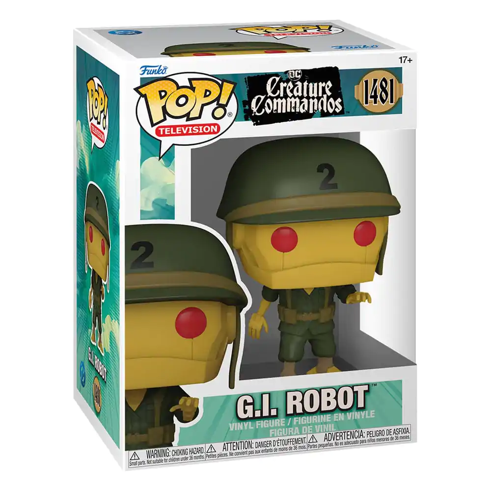 Creature Commandos Funko POP! TV Vinyl Figura G.I. Robot 9 cm fotografija izdelka