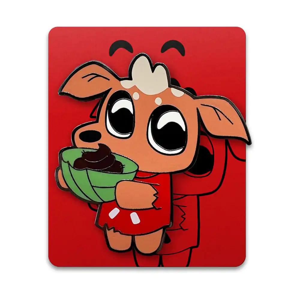 Cult of The Lamb Pripinjalna Značka Dinner 5 cm fotografija izdelka