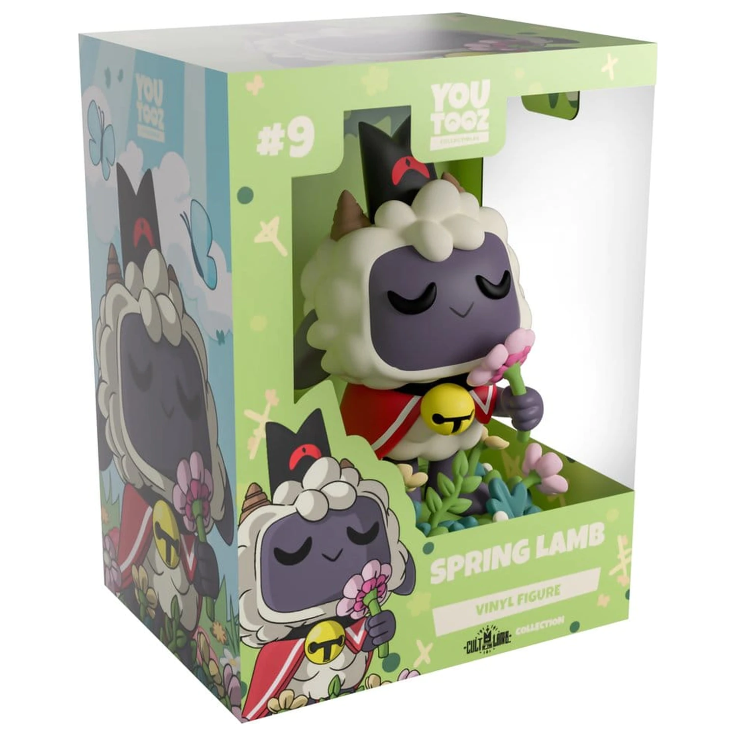 Cult of the Lamb Vinyl Figura Spring Lamb 10 cm fotografija izdelka