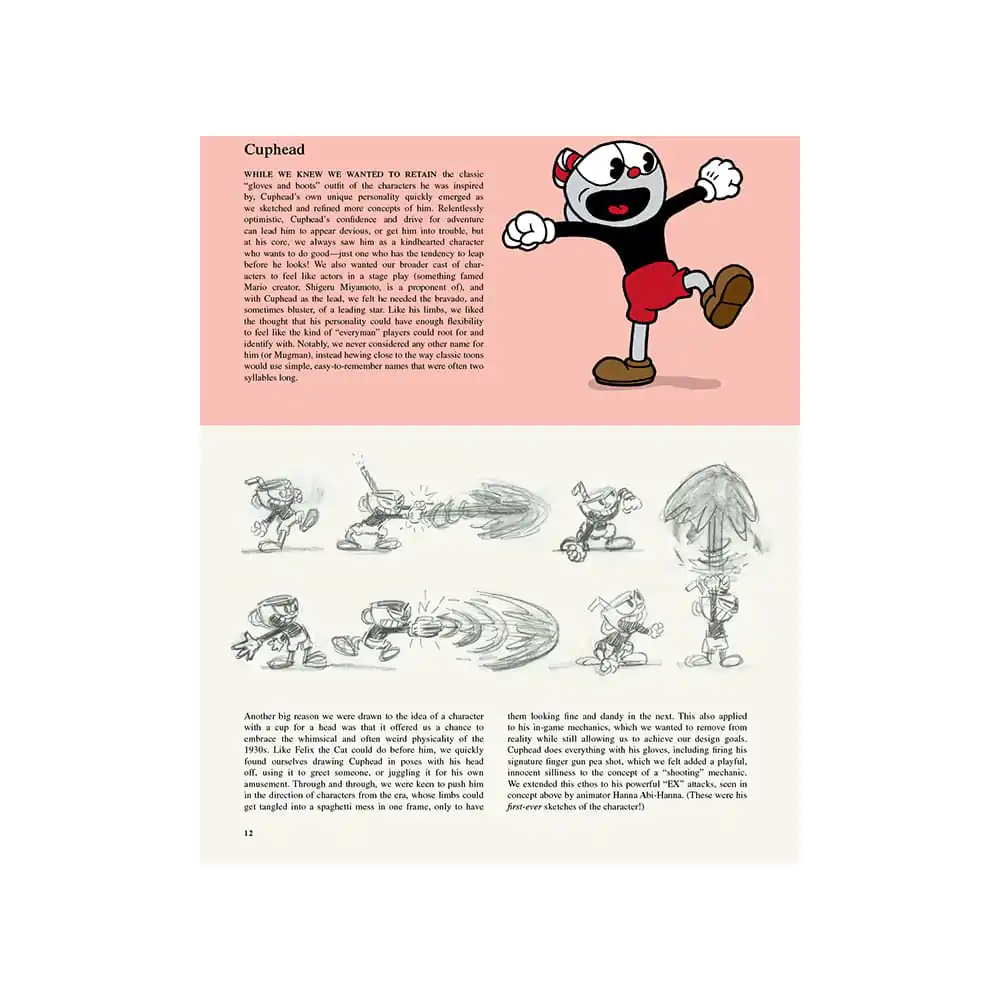 Cuphead Umetniška knjiga The Art of Cuphead fotografija izdelka