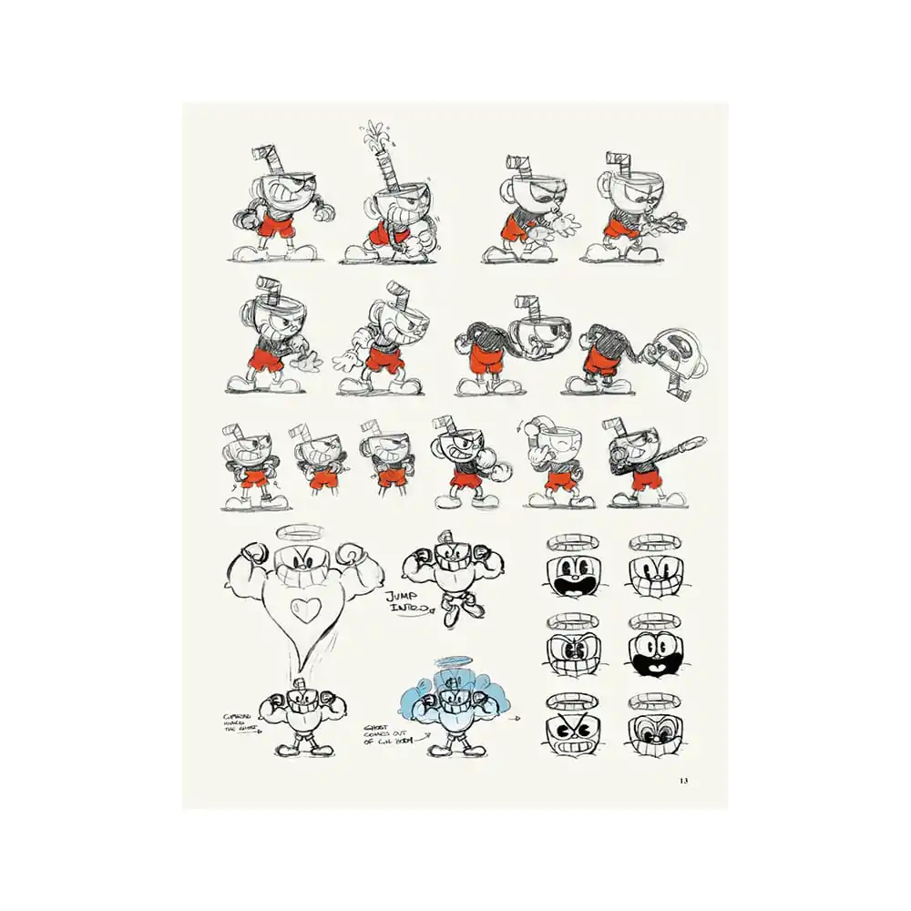 Cuphead Umetniška knjiga The Art of Cuphead fotografija izdelka