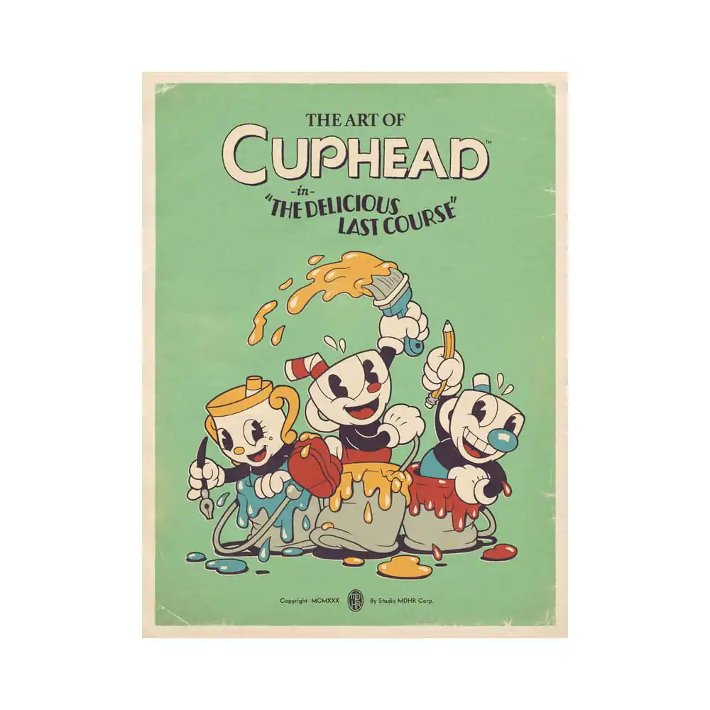 Cuphead Umetniška knjiga The Art of Cuphead: The Delicious Last Course fotografija izdelka