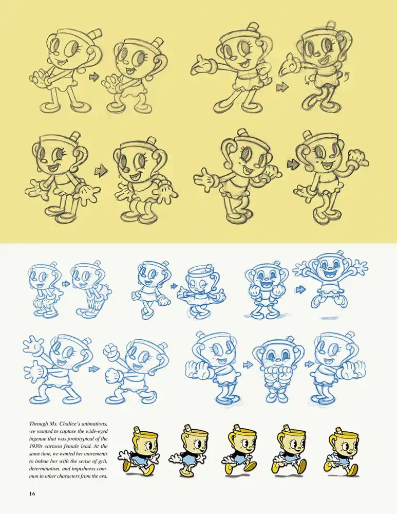 Cuphead Umetniška knjiga The Art of Cuphead: The Delicious Last Course fotografija izdelka