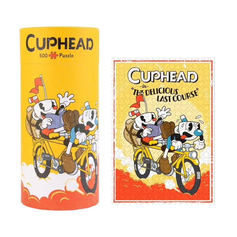 Cuphead Delicious Last Course sestavljanka 500 kosov fotografija izdelka