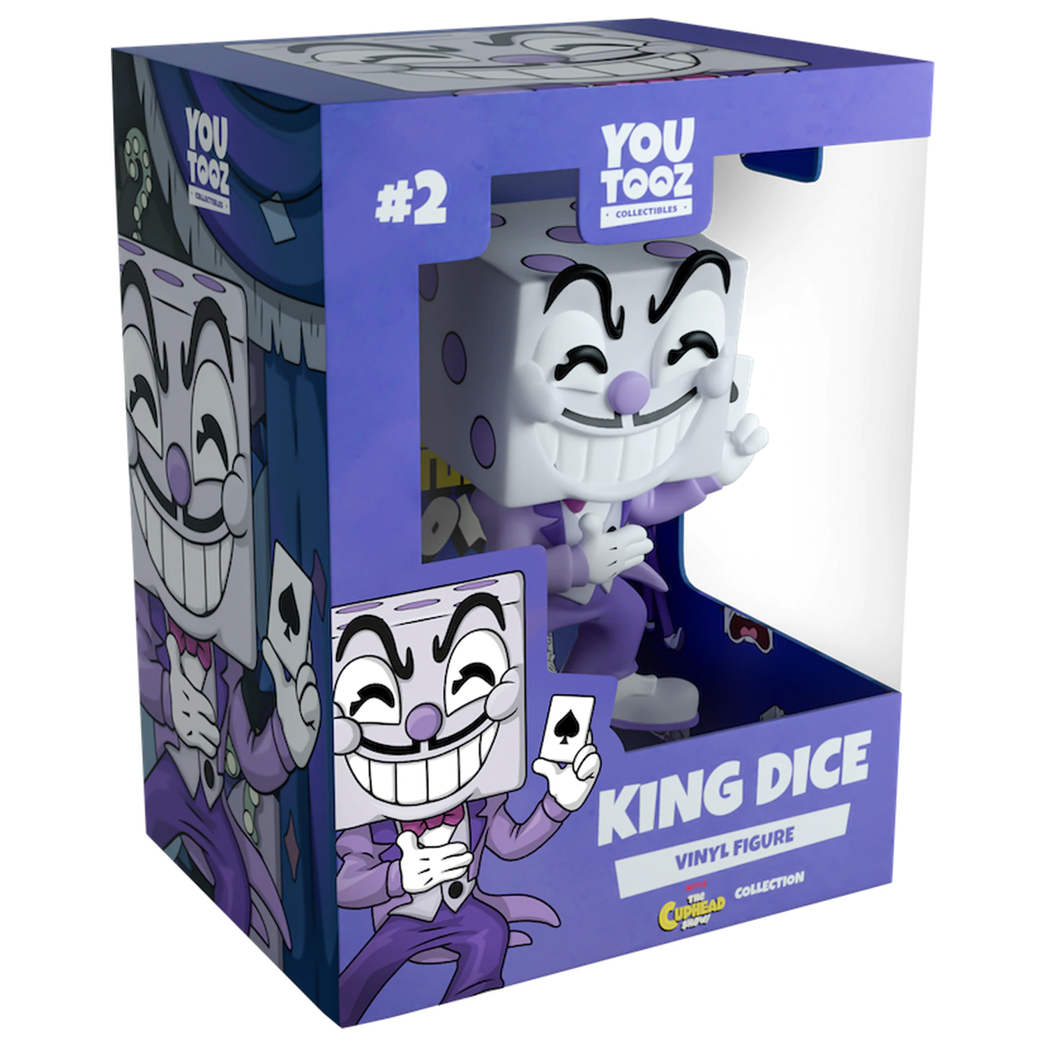 Cuphead King Dice figura Youtooz 11 cm fotografija izdelka