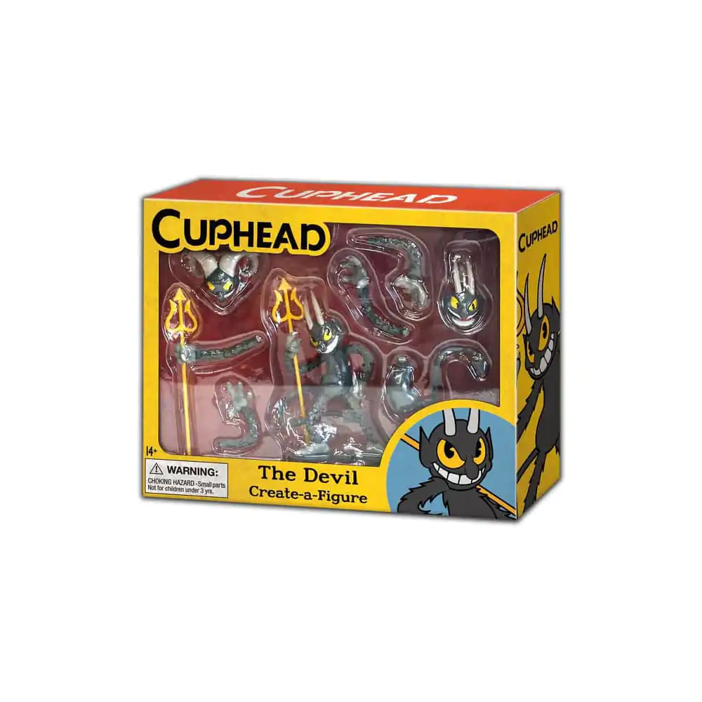 Cuphead Mini Sestavi figuro Figura Hudič fotografija izdelka