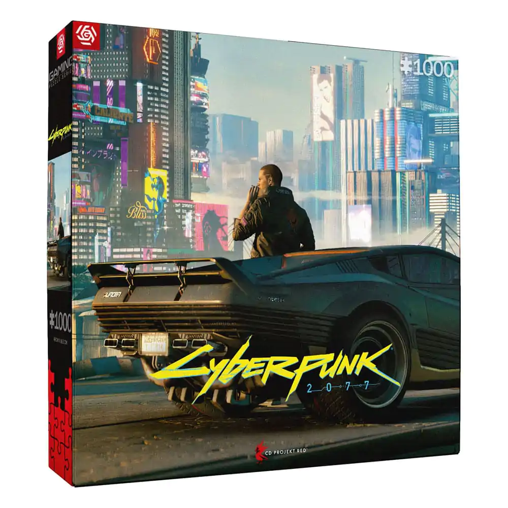 Cyberpunk 2077 Gaming Puzzle Najemnik v vzponu (1000 kosov) fotografija izdelka