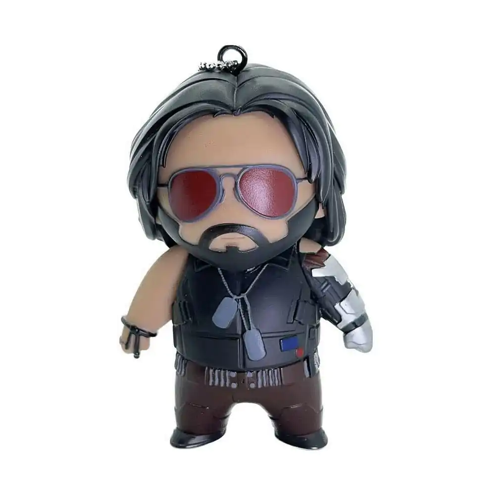 Cyberpunk 2077 Viseča Figurica Johnny Silverhand 10 cm fotografija izdelka