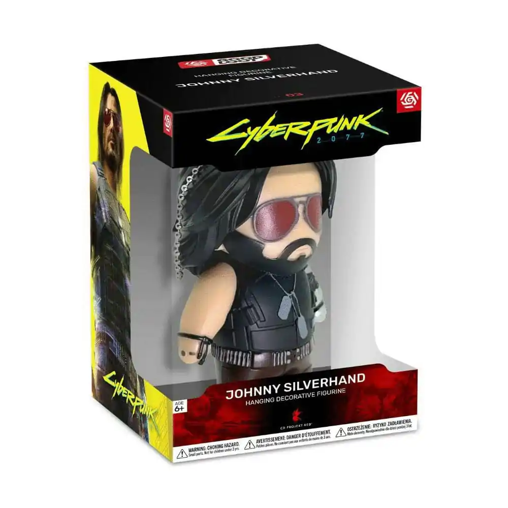 Cyberpunk 2077 Viseča Figurica Johnny Silverhand 10 cm fotografija izdelka