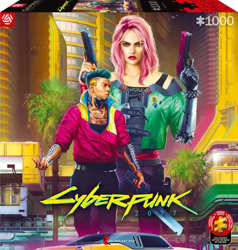 Cyberpunk 2077 Sestavljanka Kitsch Style (1000 kosov) fotografija izdelka