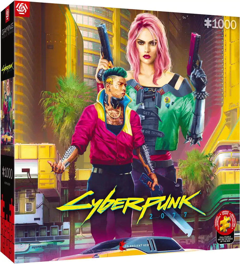 Cyberpunk 2077 Sestavljanka Kitsch Style (1000 kosov) fotografija izdelka