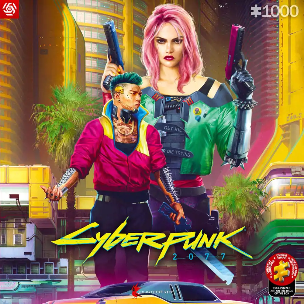 Cyberpunk 2077 Sestavljanka Kitsch Style (1000 kosov) fotografija izdelka