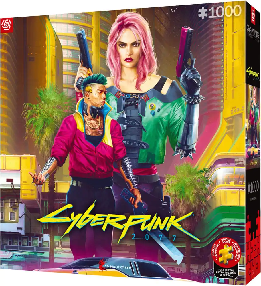 Cyberpunk 2077 Sestavljanka Kitsch Style (1000 kosov) fotografija izdelka
