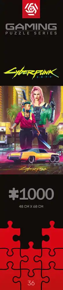 Cyberpunk 2077 Sestavljanka Kitsch Style (1000 kosov) fotografija izdelka