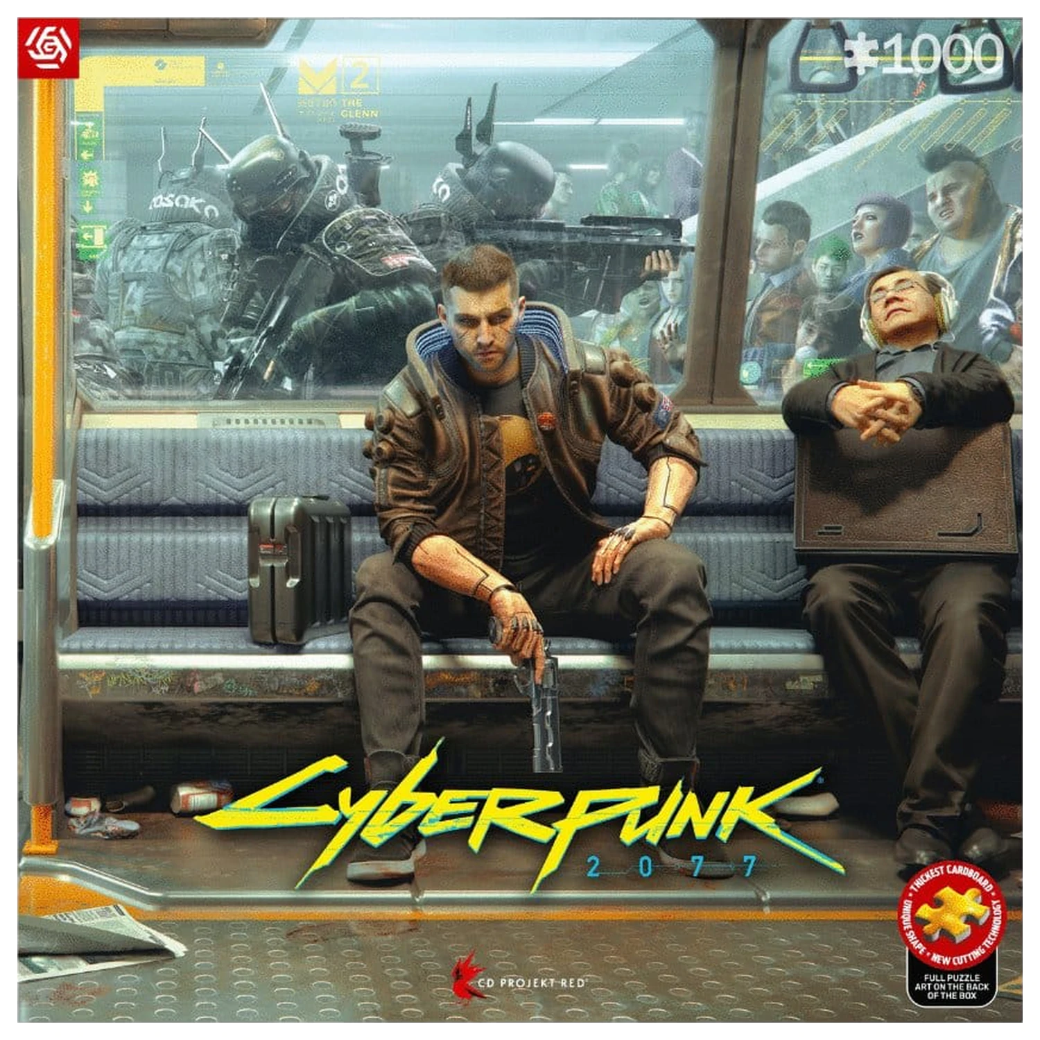 Cyberpunk 2077 Sestavljanka Metro (1000 kosov) fotografija izdelka