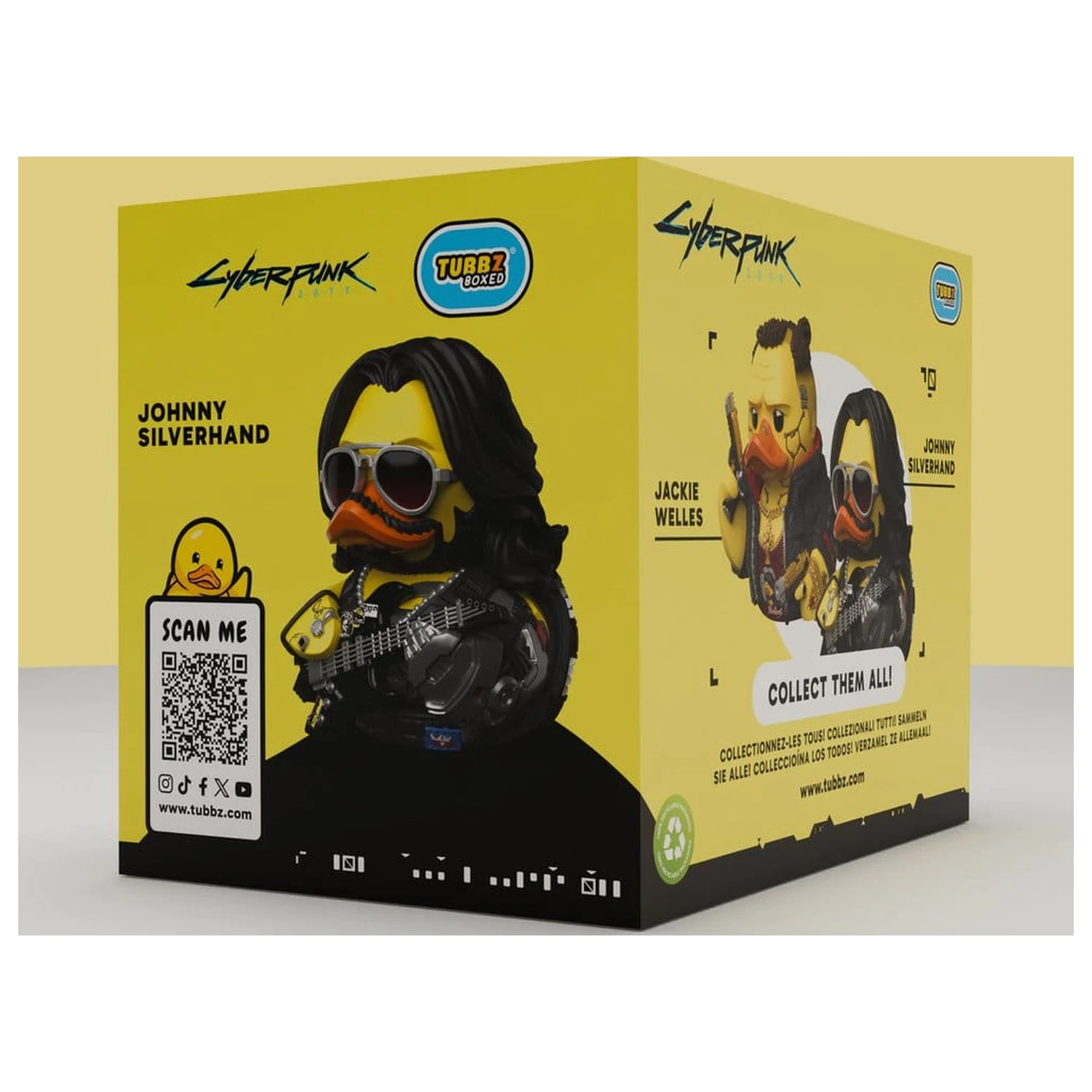 Cyberpunk 2077 Tubbz PVC figura Johnny Silverhand u škatli izdaja 10 cm fotografija izdelka